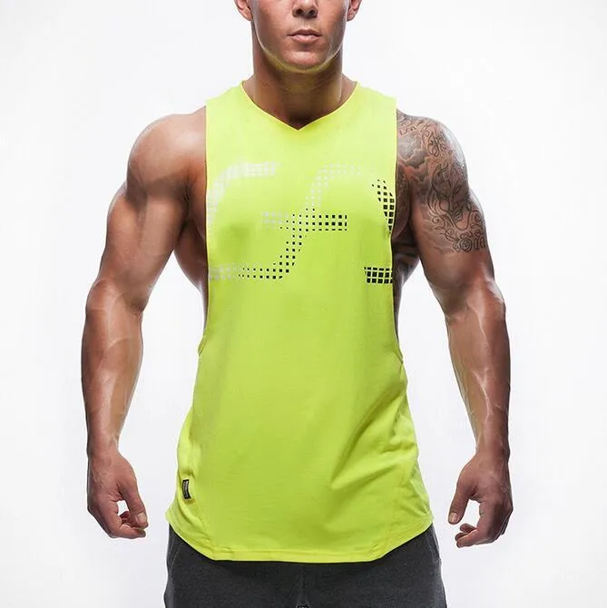 110PRCNT Workout USA Sleeveless Fitness Tank Top for Men