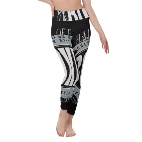 All-Over Print Women's High Waist Leggings | Side Stitch Closure 166