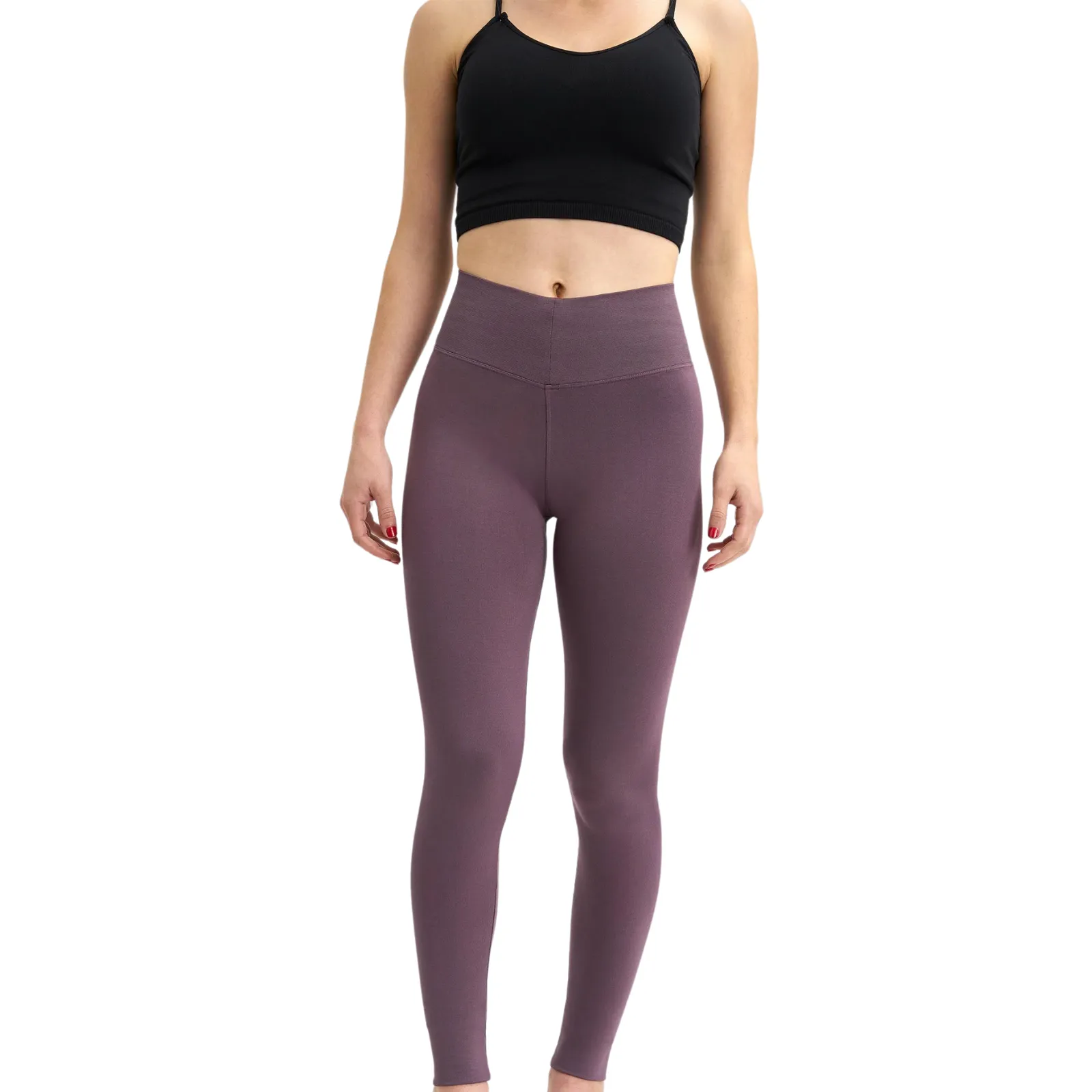 Anique 'Limitless' Leggings in Sugarplum - Women's 10/12