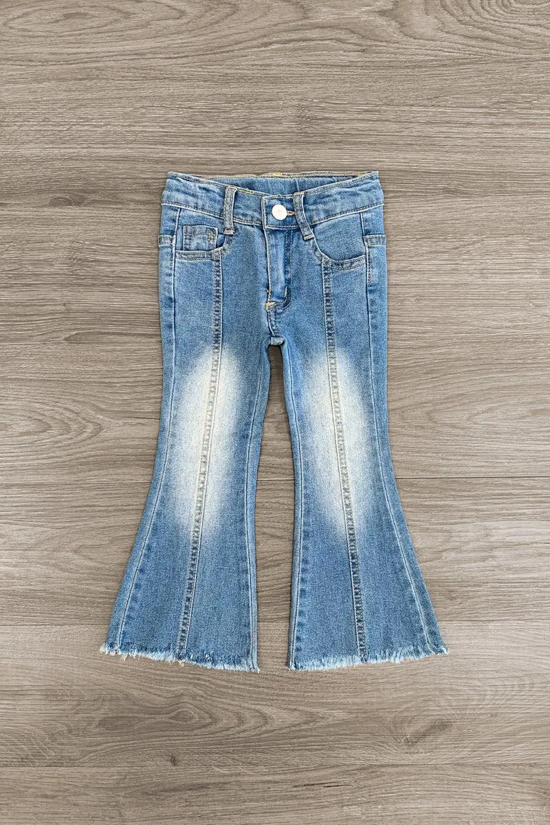 Blue Flare Jeans