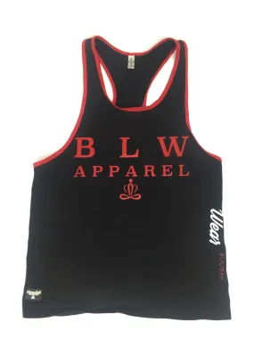 BLW Bamboo Stringer Tank Black/red