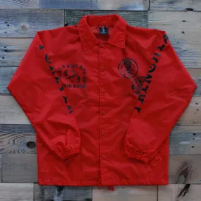 Brain Gang 4 Eva Coaches Jacket Red