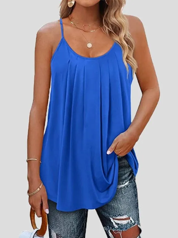 Breathable Pleated Cami