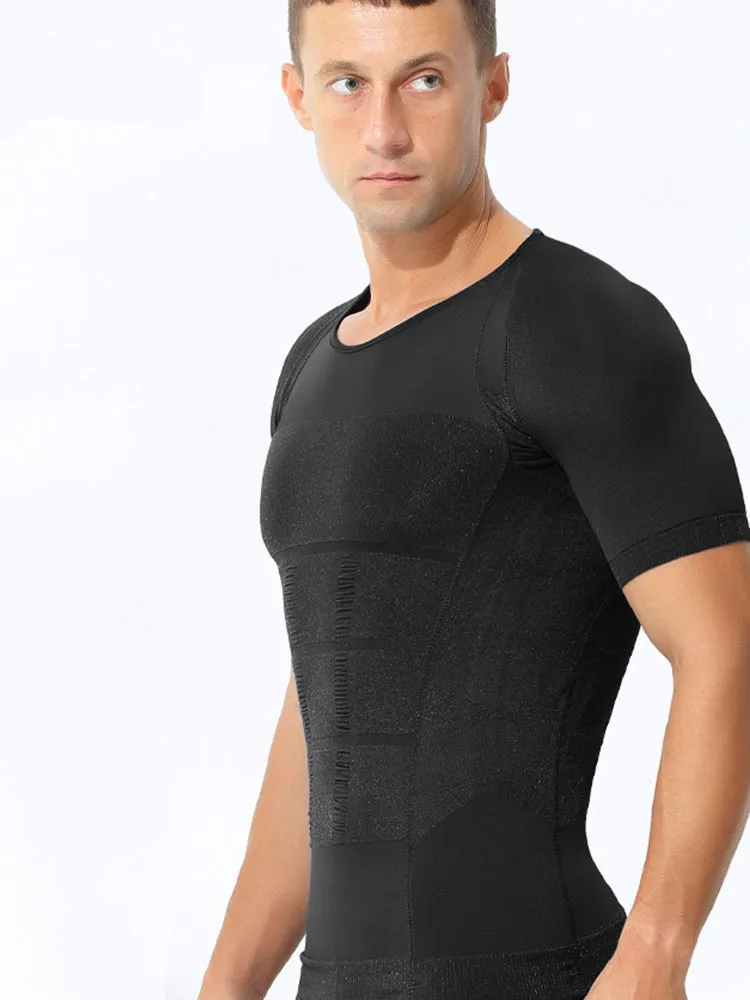 Breathable Shape Fitness Short Sleeve T-shirt for Man