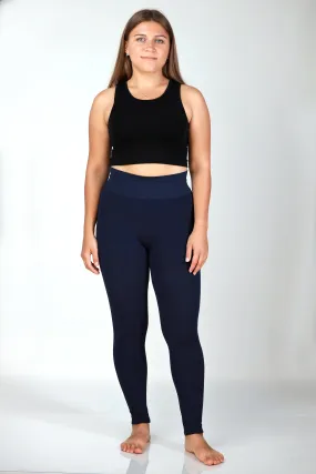 Colorful Bamboo 3” Band High Waisted Leggings