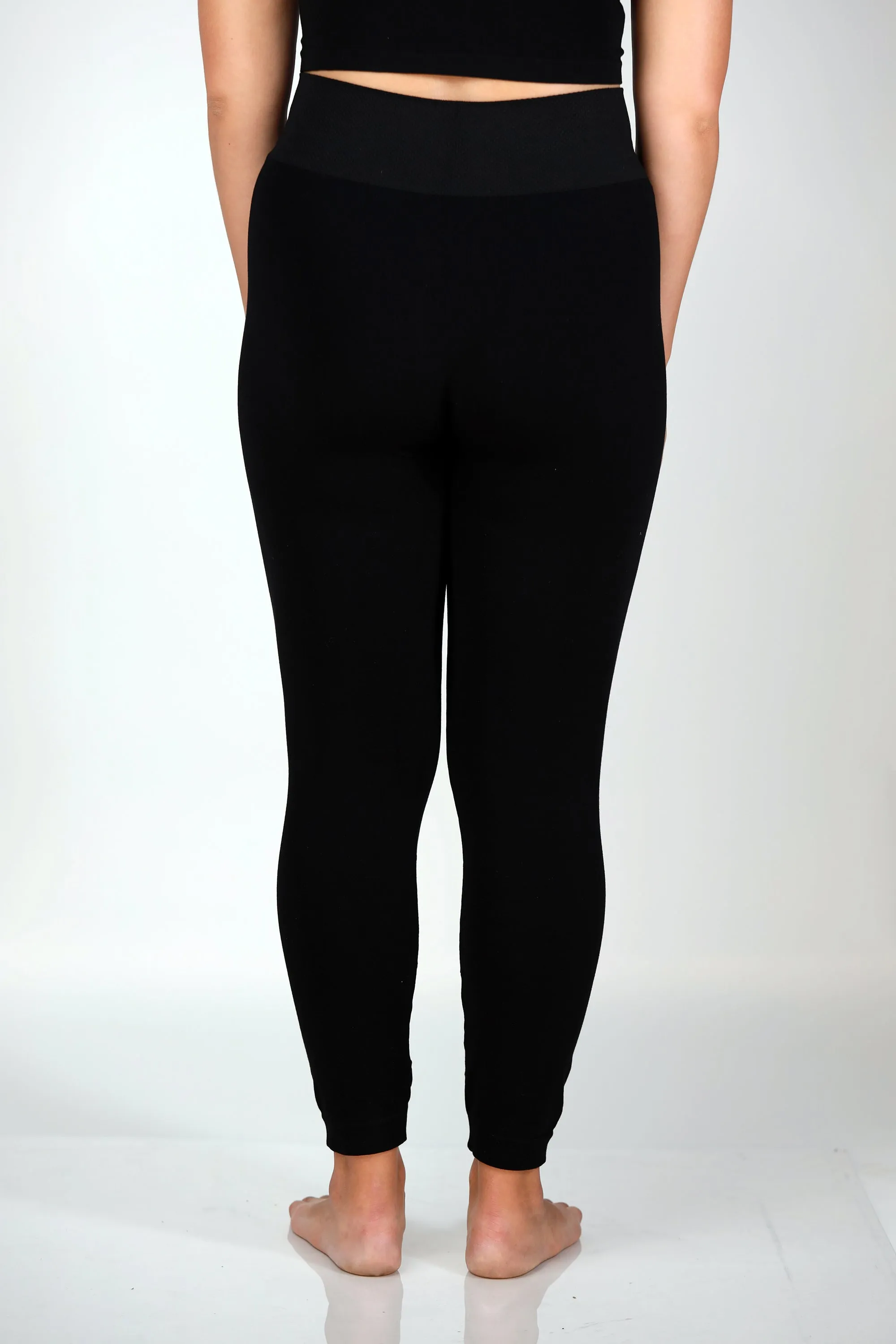 Colorful Bamboo 3” Band High Waisted Leggings