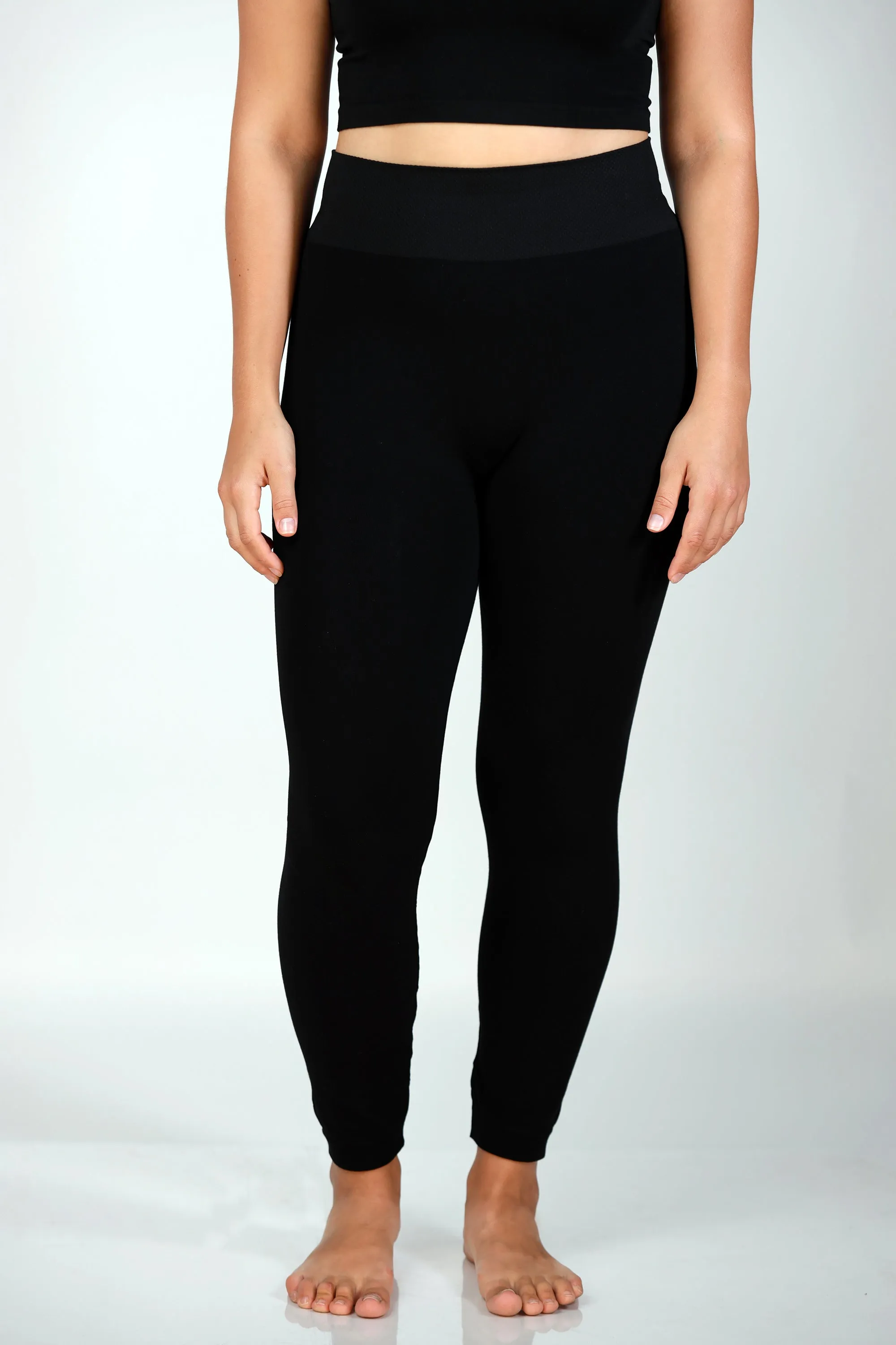 Colorful Bamboo 3” Band High Waisted Leggings