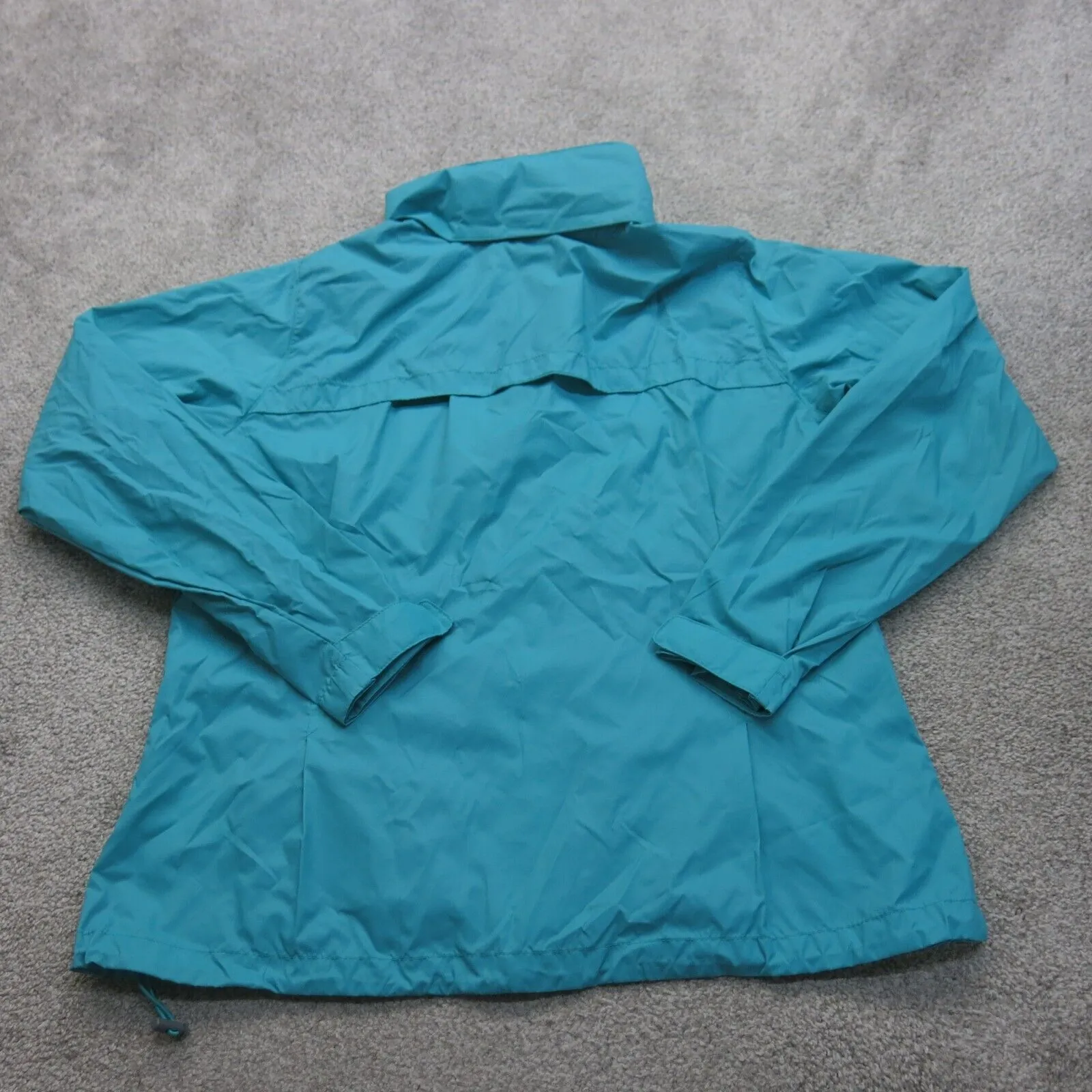 Columbia Sportswear Womens Windbreaker Jackets Full Zip Long Sleeve Blue Size XL