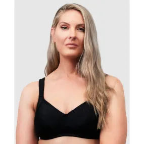 Comfortable Cotton Lined Wide Strap Wirefree Bra