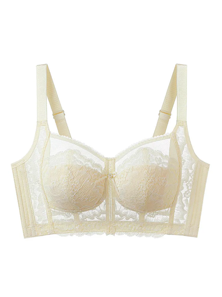 Comfortable Mesh Wirefree Minimizer Bras