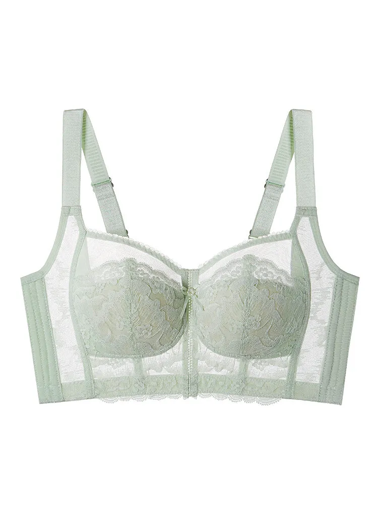 Comfortable Mesh Wirefree Minimizer Bras