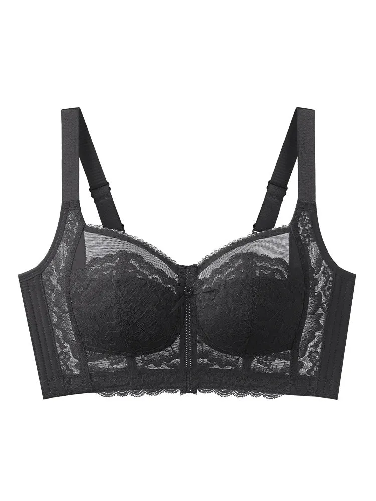 Comfortable Mesh Wirefree Minimizer Bras