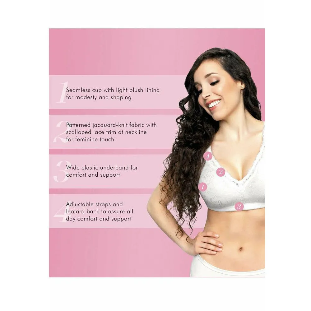 Comfortable Wireless Plus Size Bra