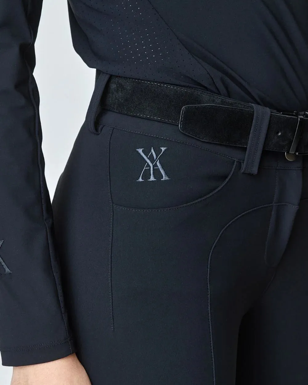 Compression Performance Breeches Black