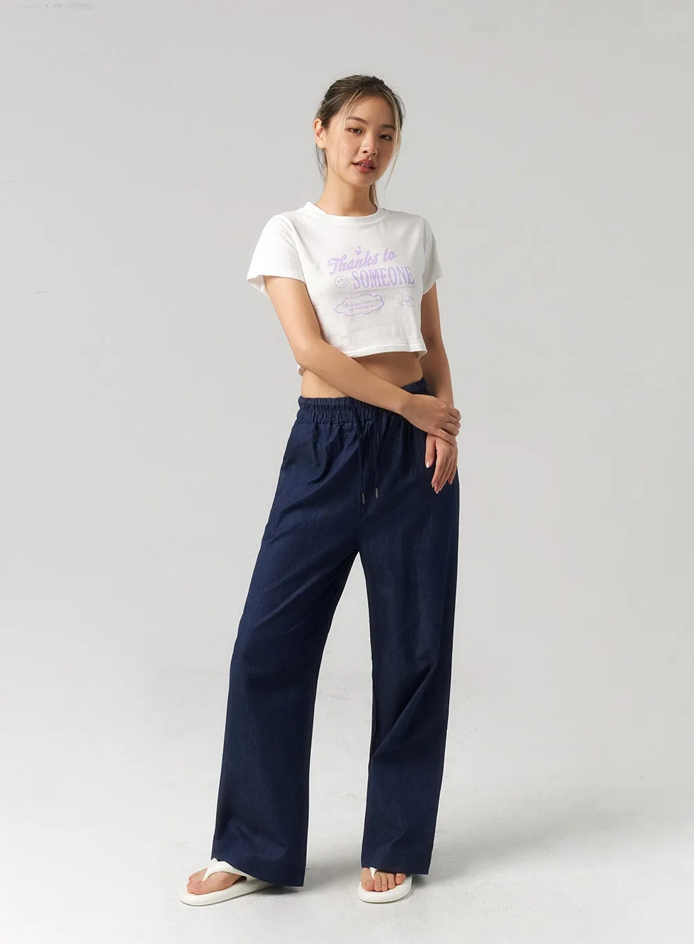 Denim Track Pants CU329