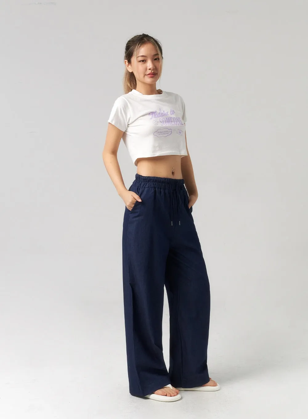 Denim Track Pants CU329