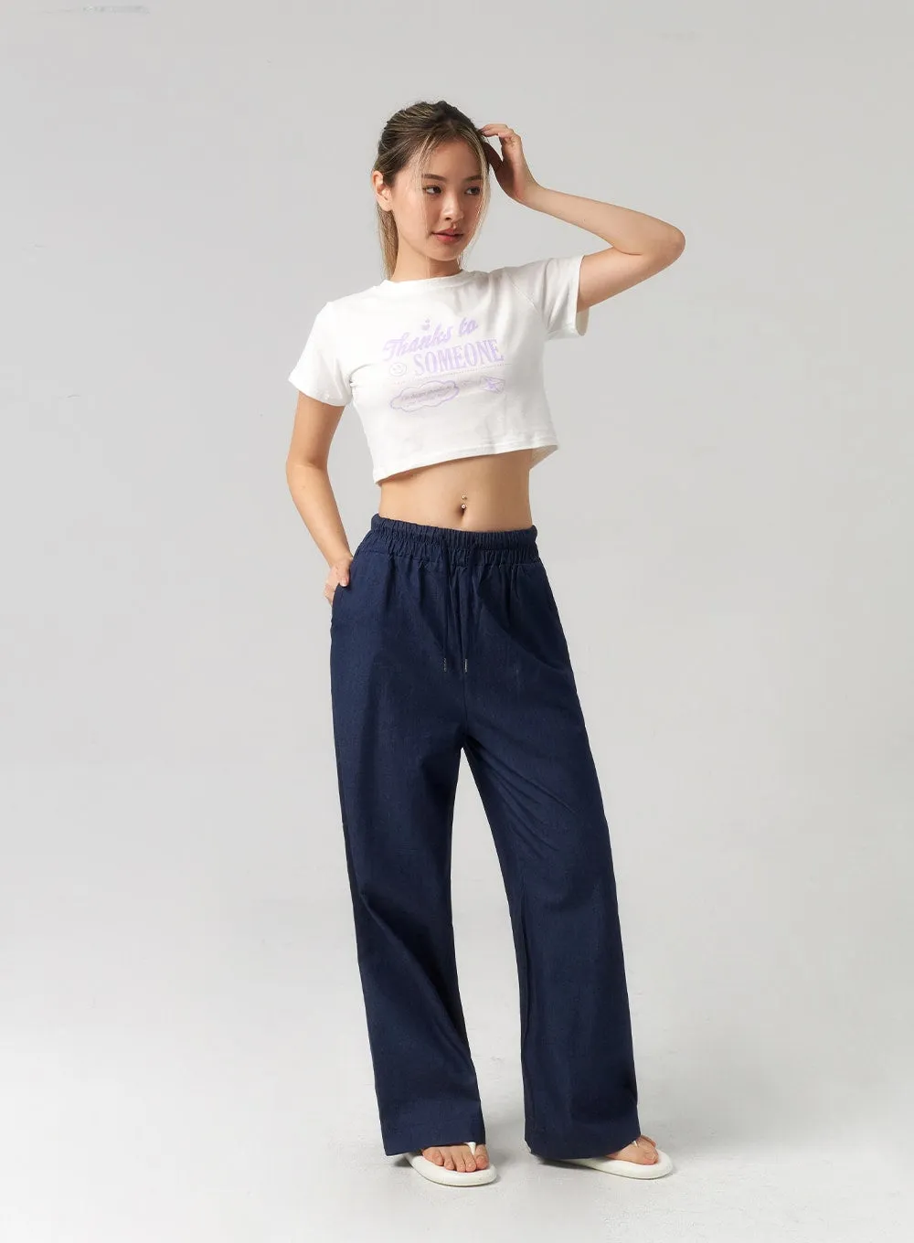 Denim Track Pants CU329