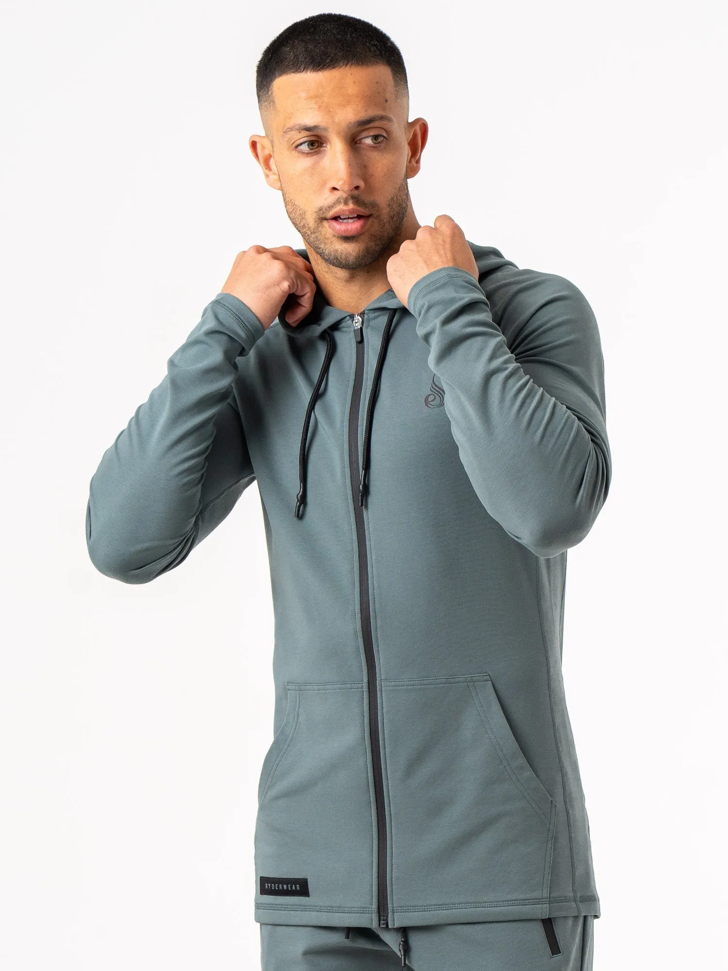 Endurance Zip Up Jacket - Fern Green