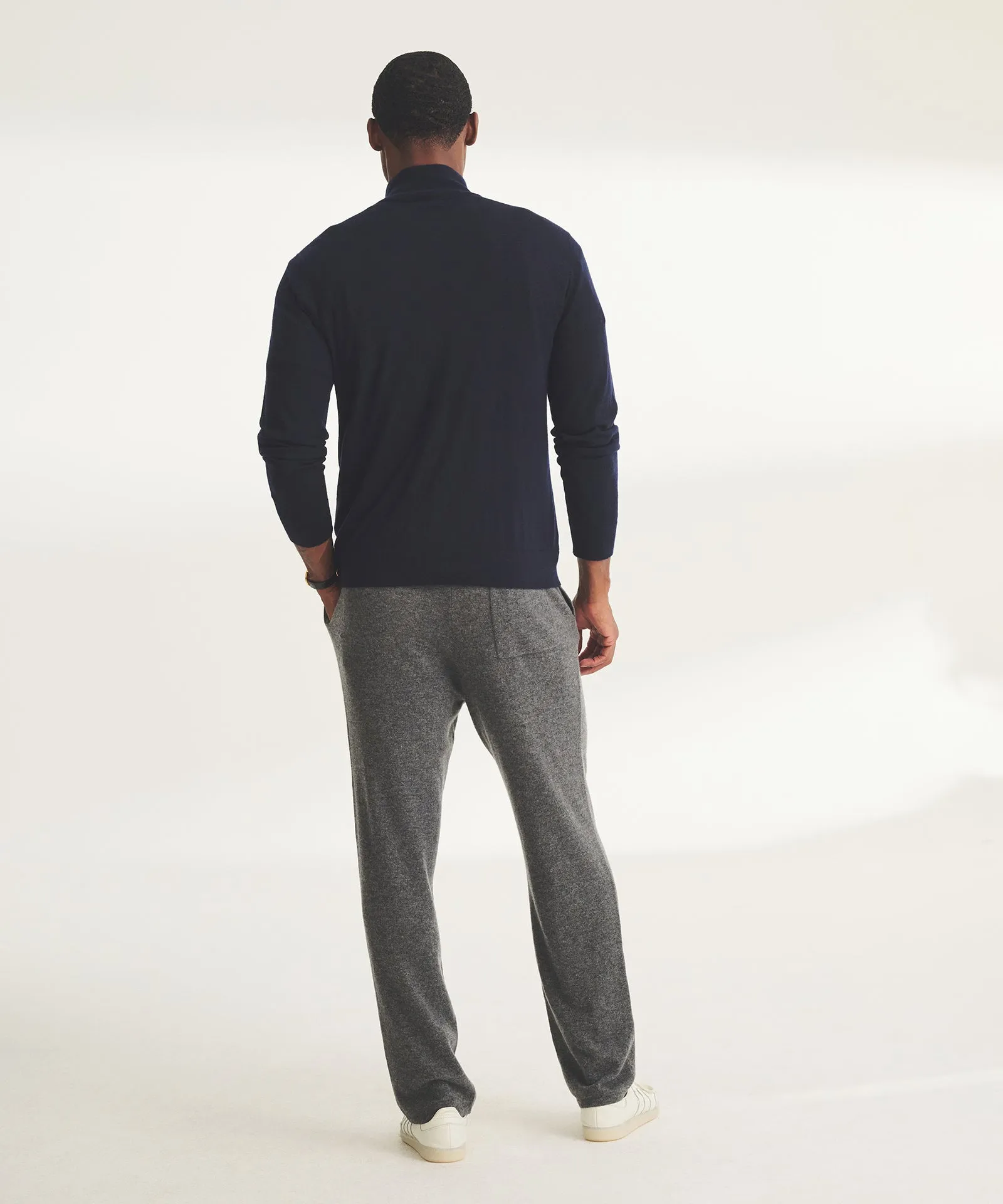 Fancy Cashmere Quarter Zip