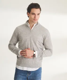 Fancy Cashmere Quarter Zip