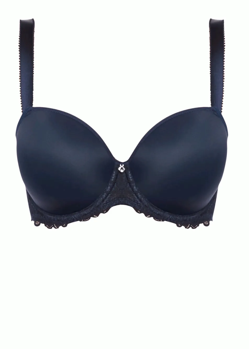 Fantasie Memoir Bras Underwire Molded T-Shirt Bra, Navy