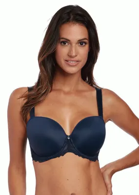 Fantasie Memoir Bras Underwire Molded T-Shirt Bra, Navy