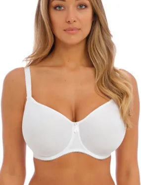 Fantasie Rebecca Essentials Underwire Moulded Bra, White | White Molded Bra | White T-Shirt Bra | White Fantasie Bra