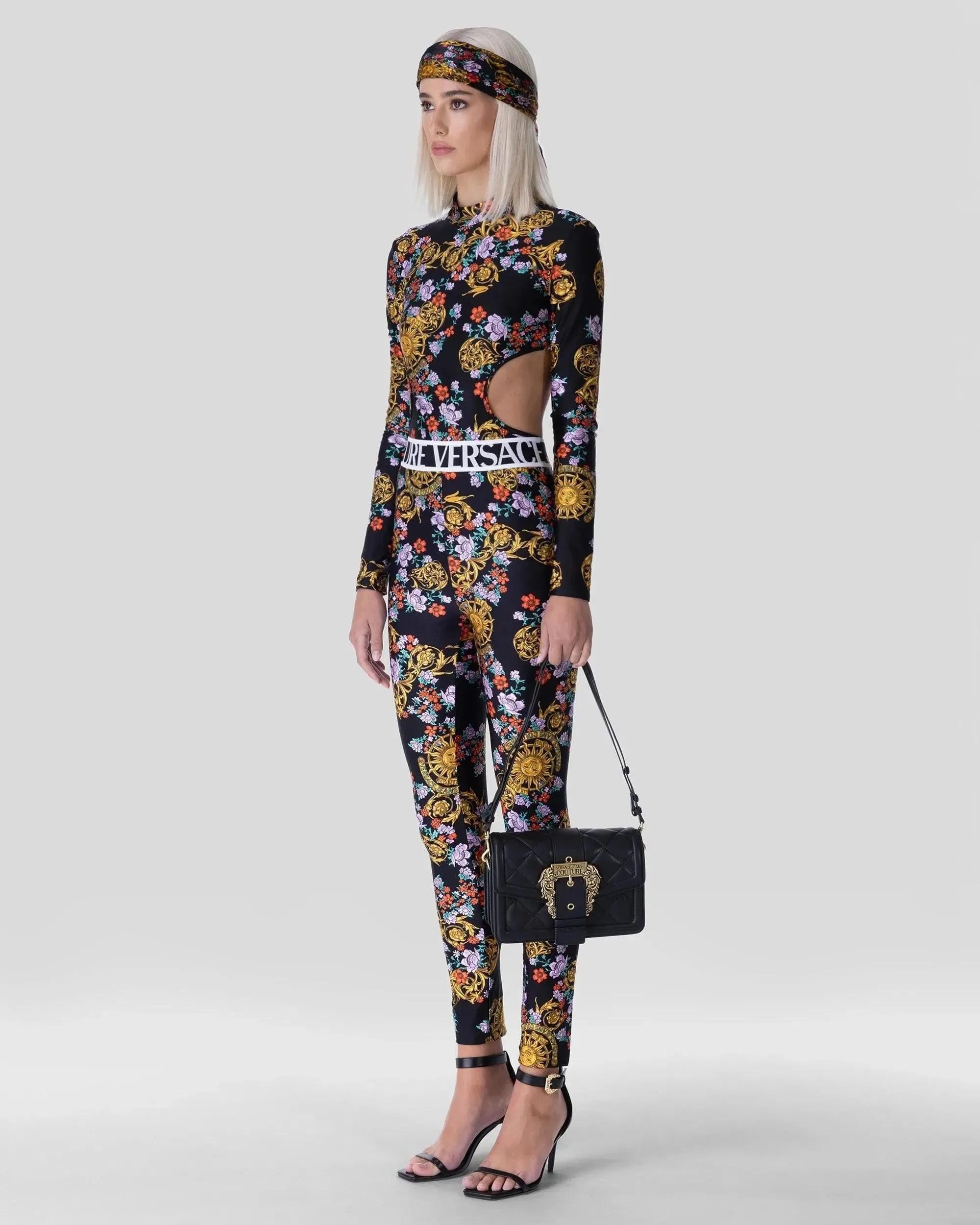 Floral Baroque Printed Leggings