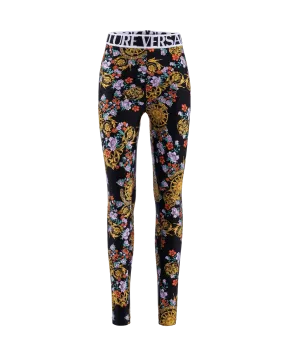 Floral Baroque Printed Leggings