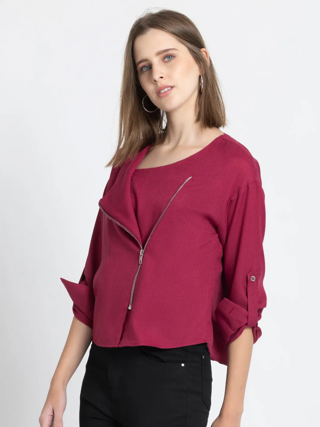 Gianna Zip up Top