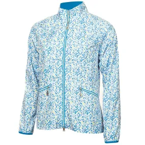 Green Lamb Ladies Keela Printed Golf Windbreaker SG22931