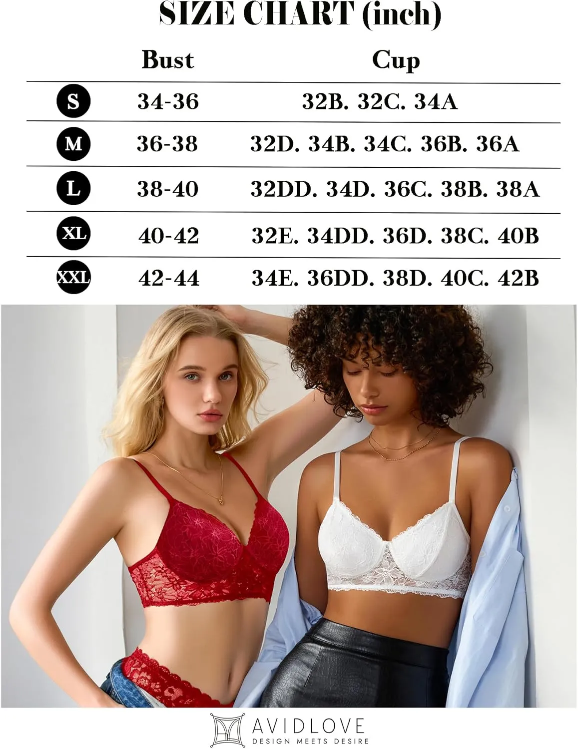 Lace Bra Bralettes Wireless Bras