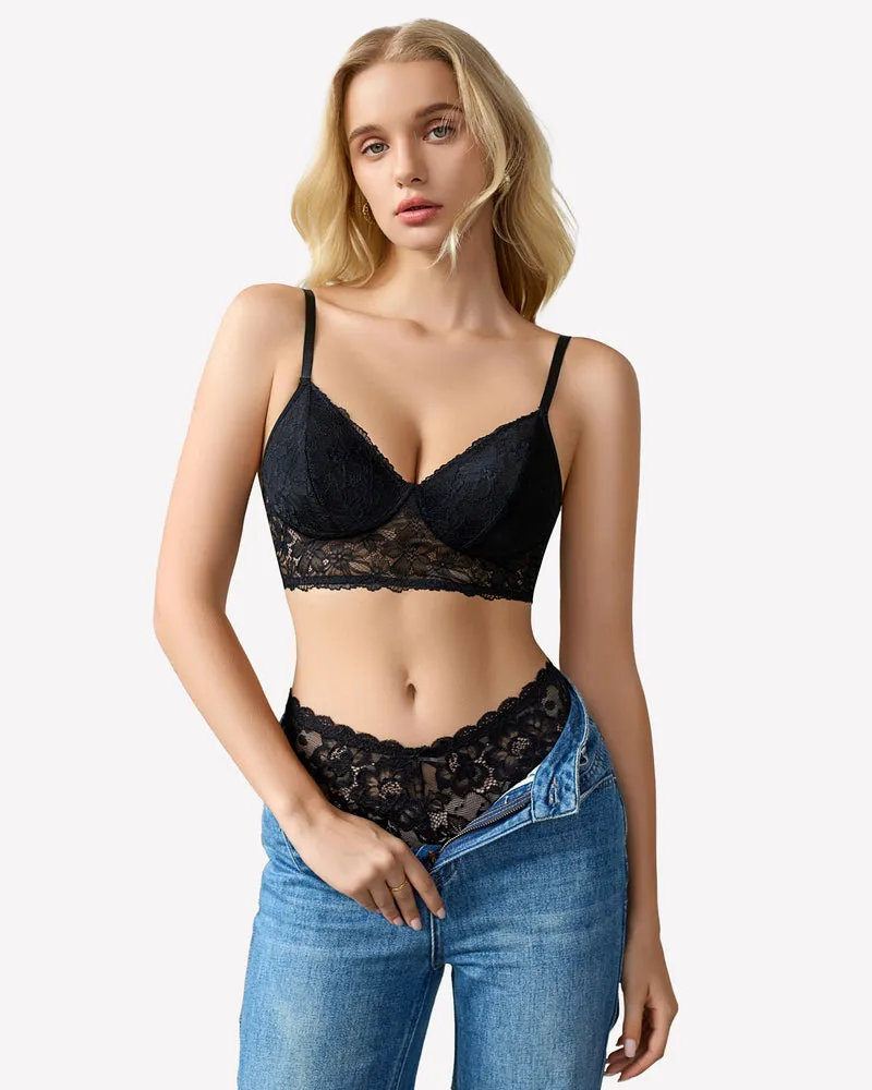 Lace Bra Bralettes Wireless Bras