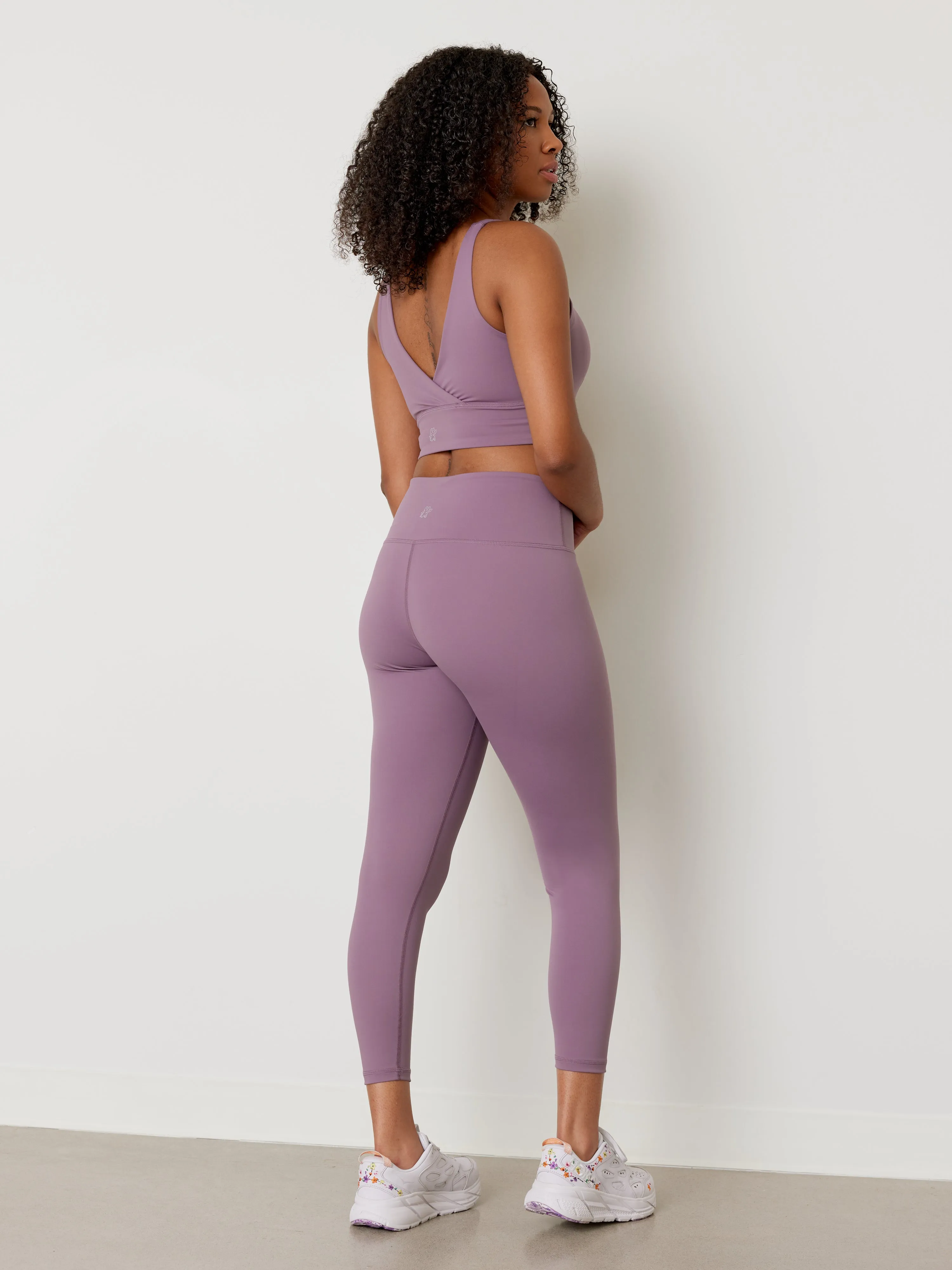 Legging 25" - Mauve Poudré - Garde-Malade