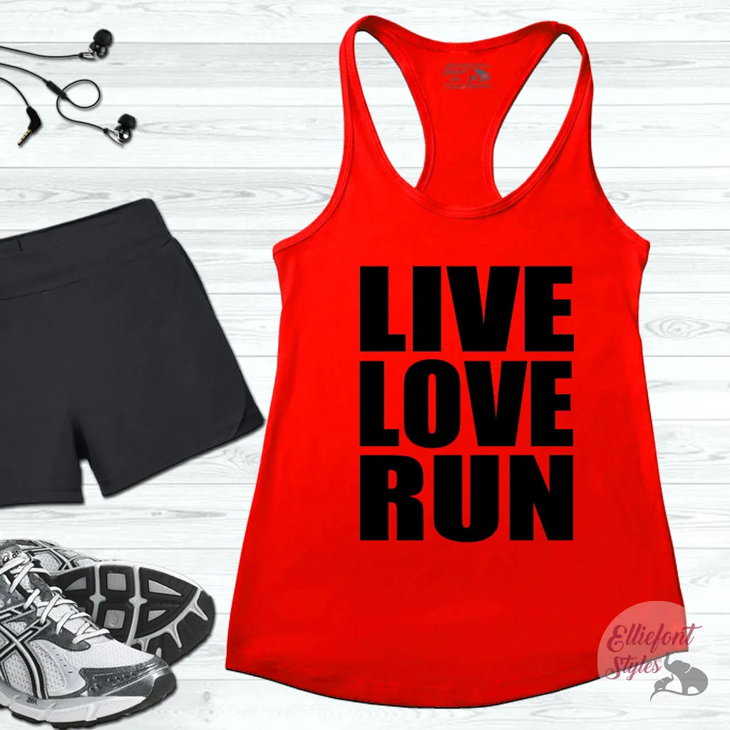 Live Love Run Workout Tank Top