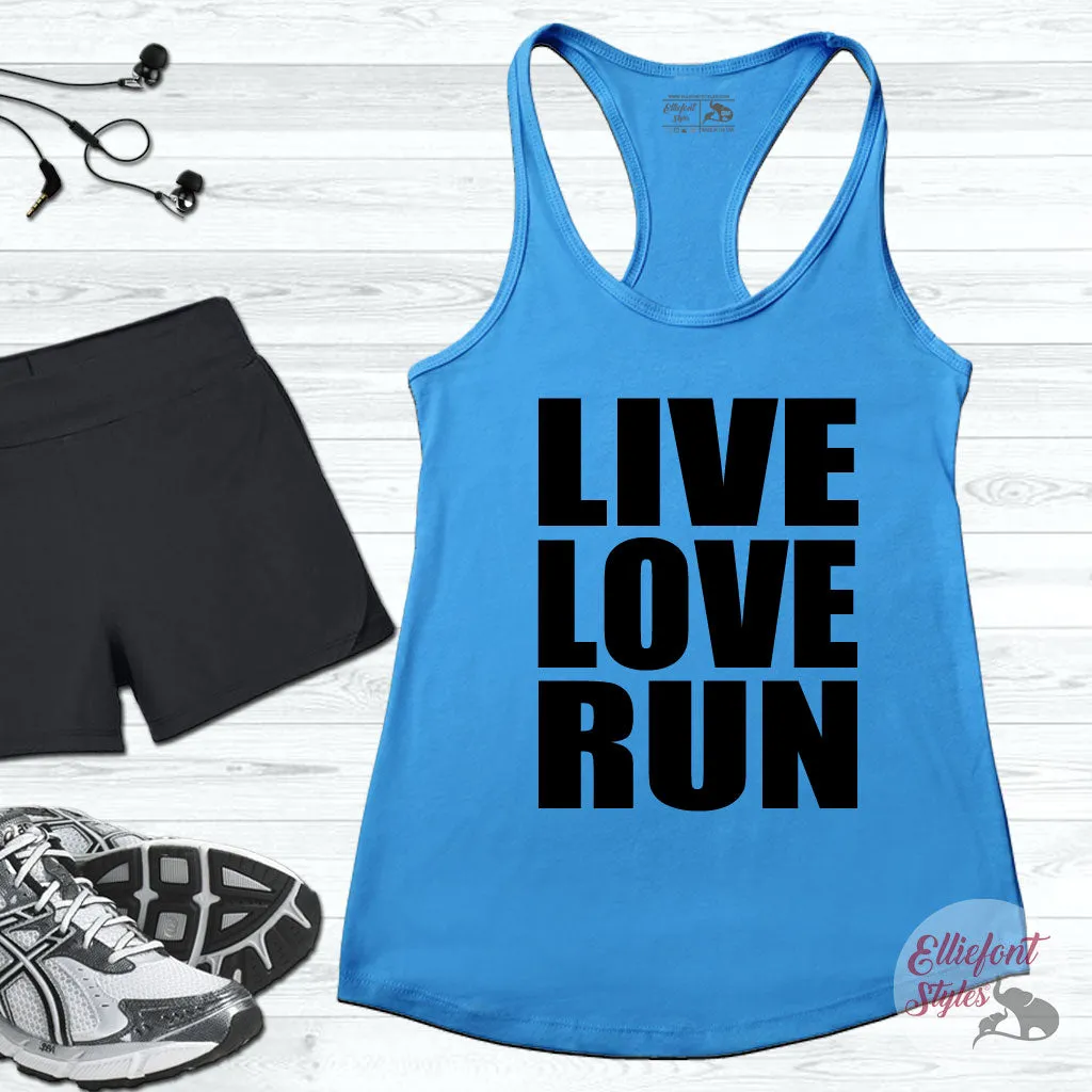 Live Love Run Workout Tank Top