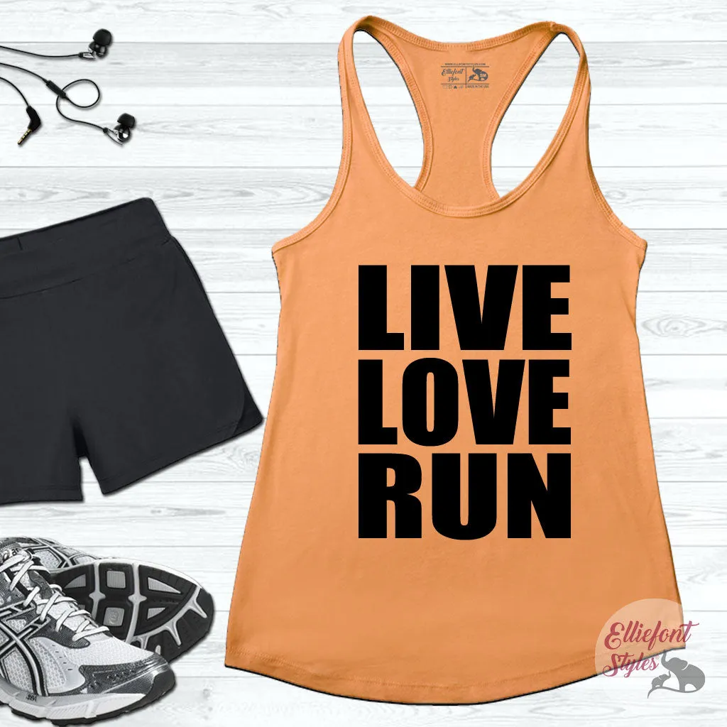 Live Love Run Workout Tank Top