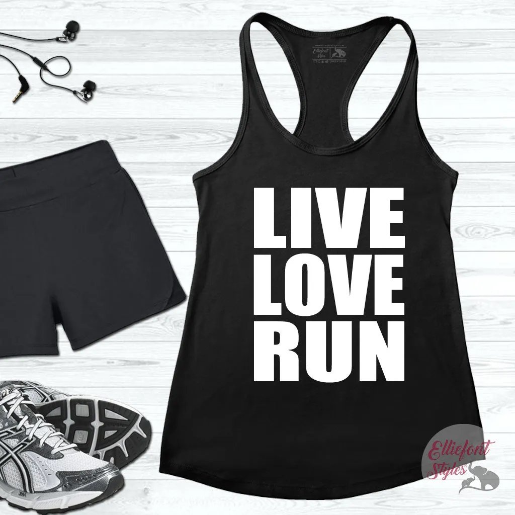 Live Love Run Workout Tank Top