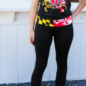 Maryland Flag / Yoga Pants