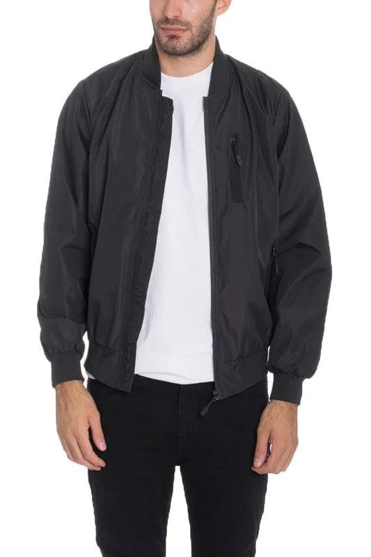 Mens Light Weight Windbreaker Jacket