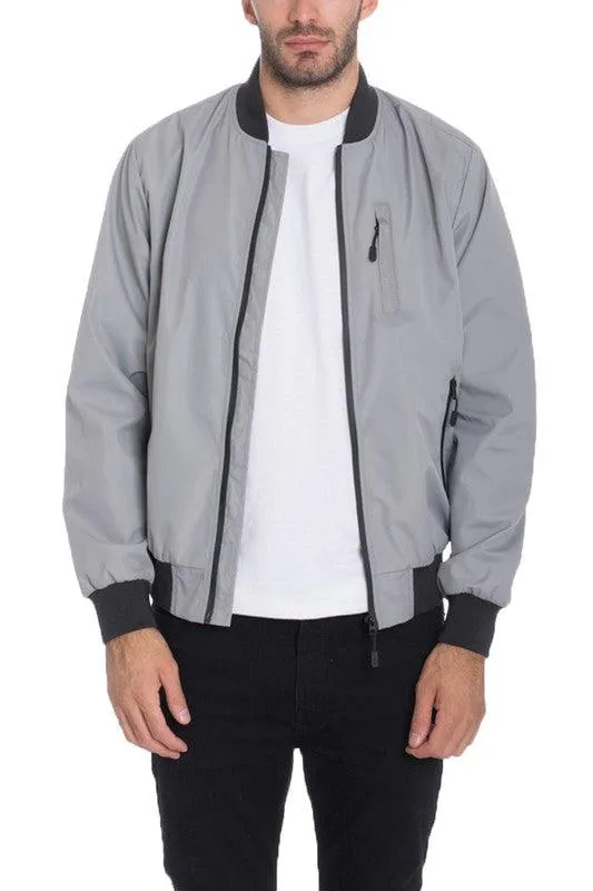 Mens Light Weight Windbreaker Jacket