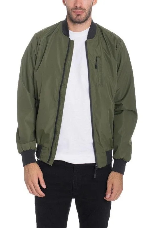 Mens Light Weight Windbreaker Jacket