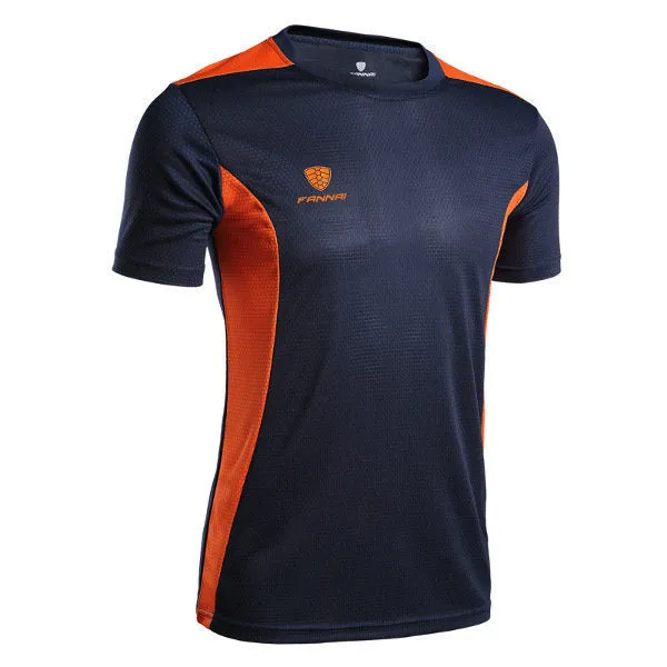 Mens Outdoor Quick-drying Breathable O-neck Short Sleeve Casual Sport T-shirt