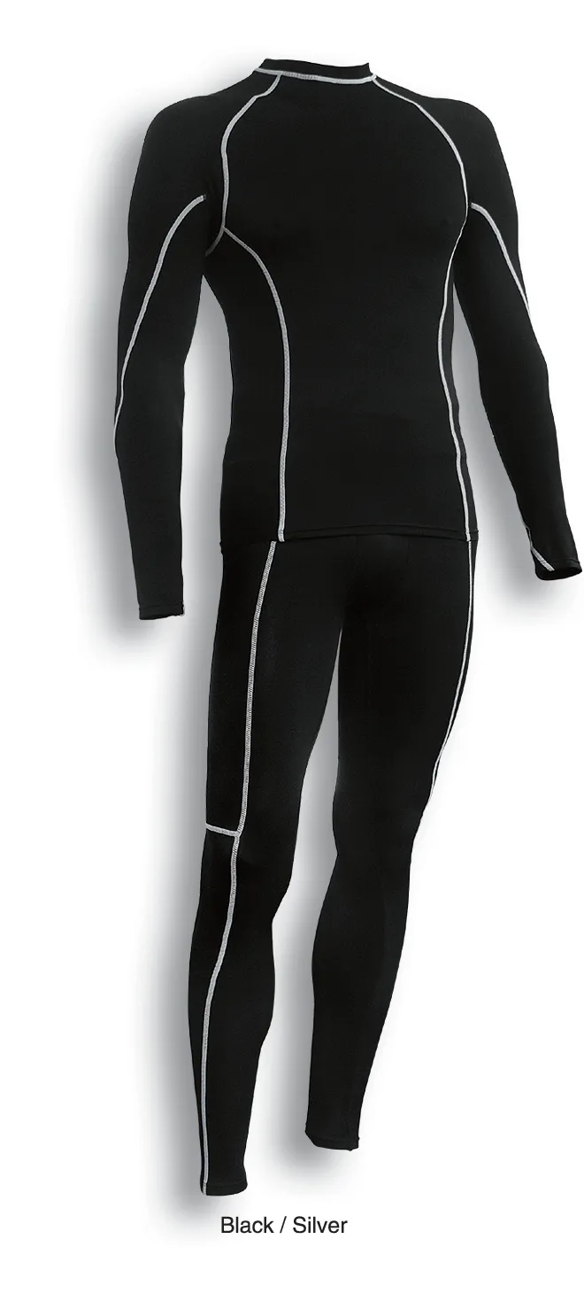 Mens Performance Compression Pants - Black