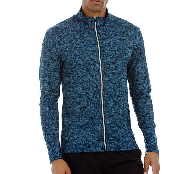 Mens Quick-drying Breathable Zip Up Tops