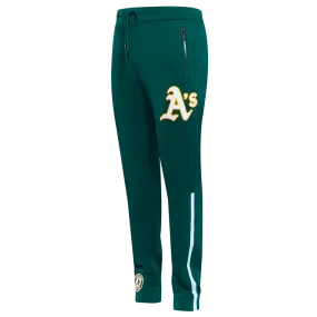 MLB OAKLAND ATHLETICS CLASSIC MEN'S DK TRACK PANT (FOREST GREEN)