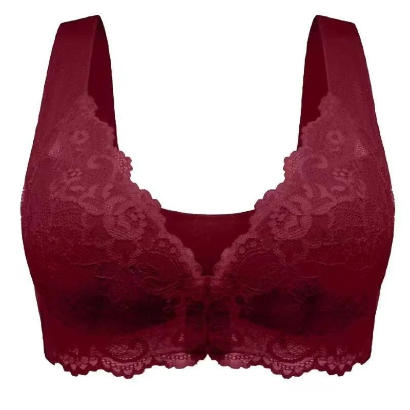 Plus Size Push Up Bras Breathable Women's Lace