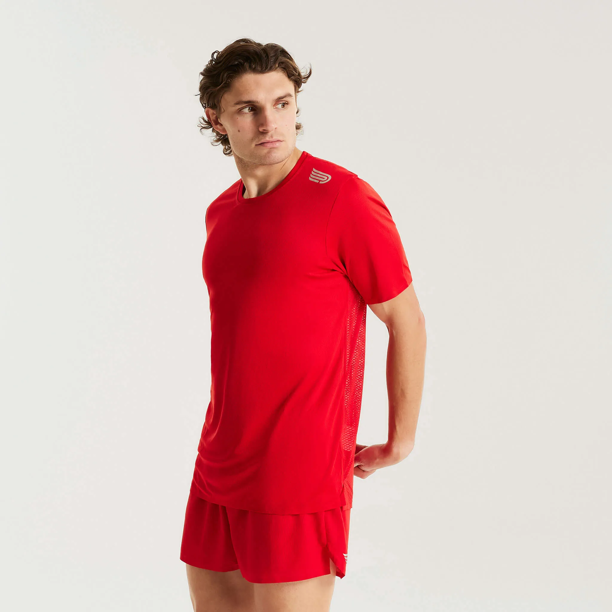 Pressio | Men's Elite S/S Top - Flame Red