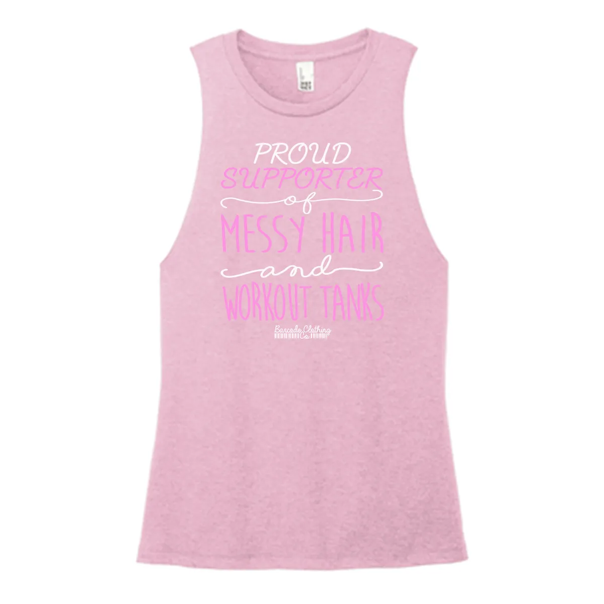 Proud Supporter Workout Tanks Color Muscle Tank