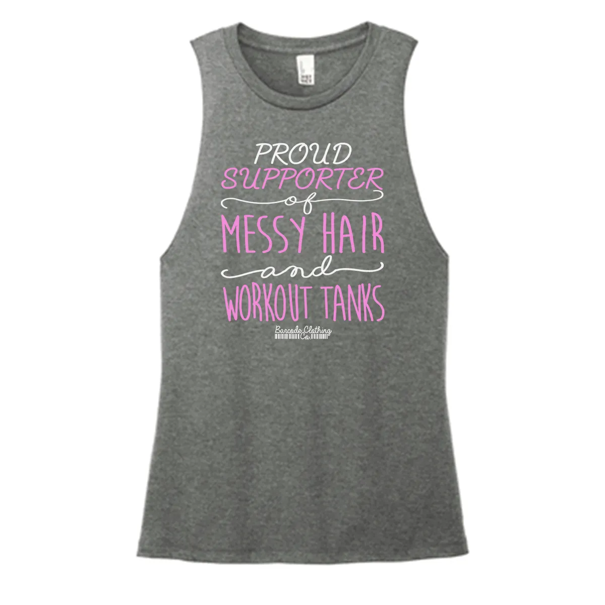 Proud Supporter Workout Tanks Color Muscle Tank